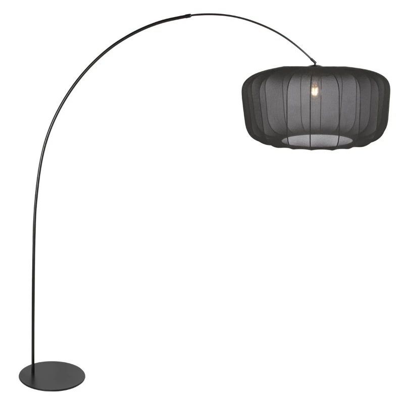 Anne Light Anne-Curve LED Vloerlamp | 1x E27 | Dimbaar | Zwart