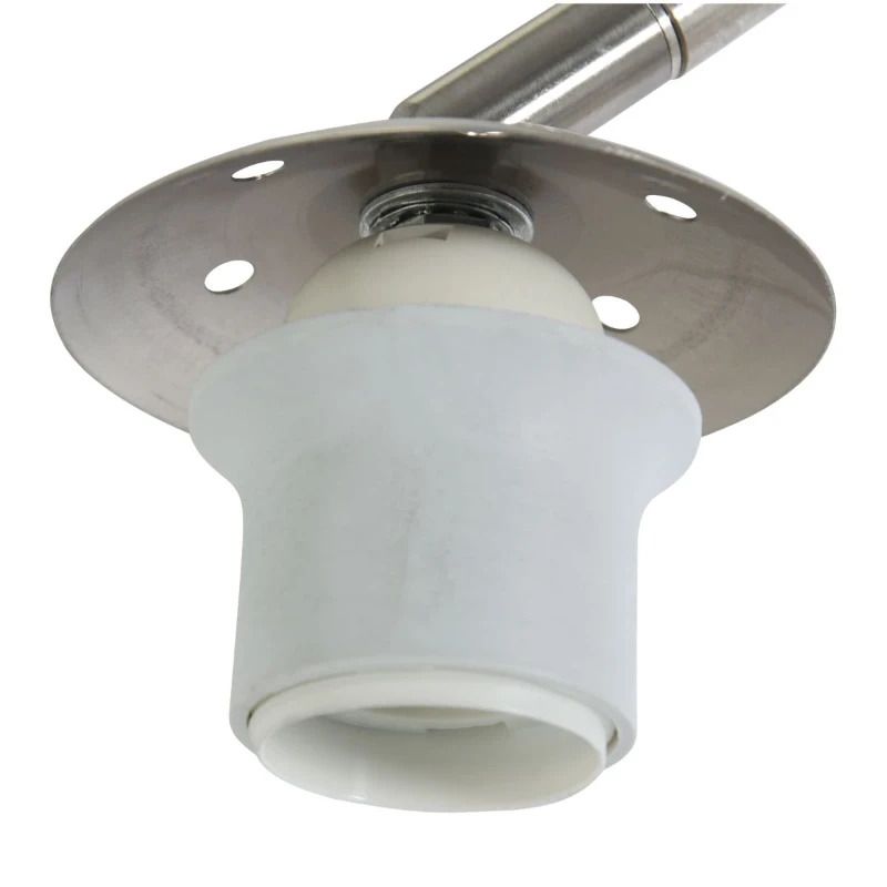 Steinhauer Sparkled Light LED Vloerlamp | 1x E27 | Staal