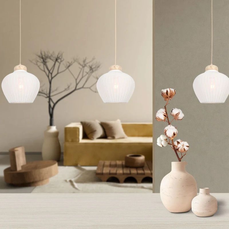 Anne Light Travino LED Hanglamp | 1x E27 40W | Dimbaar | Creme