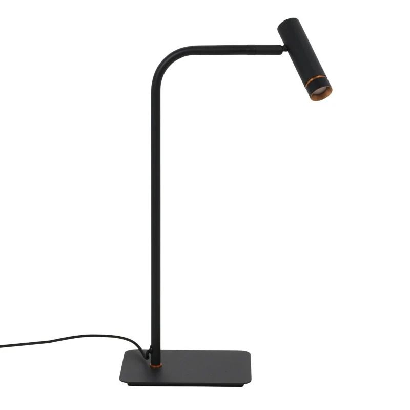 Mexlite Lumo LED Tafellamp | 5W 2700K 480lm 927 | Dimbaar | Zwart