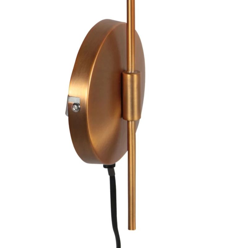 Steinhauer Bollique LED Wandlamp | 1x E14 40W | Dimbaar | Brons