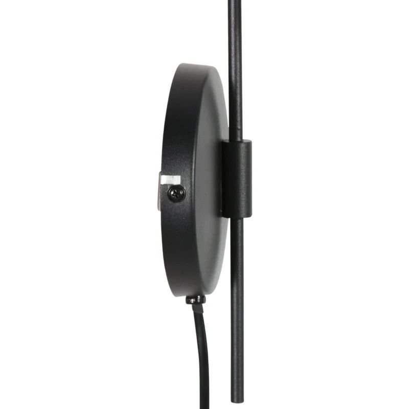 Steinhauer Bollique LED Wandlamp | 1x E14 40W | Dimbaar | Zwart