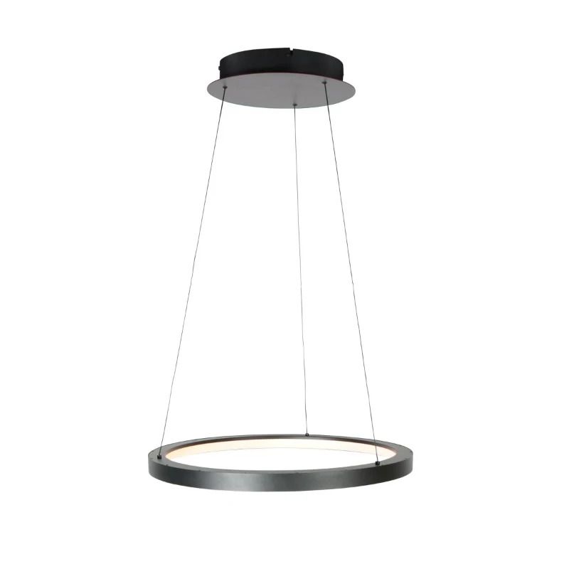 Steinhauer Ringlede LED Hanglamp | 40W 2700K 4000lm 927 | Dimbaar | Zwart
