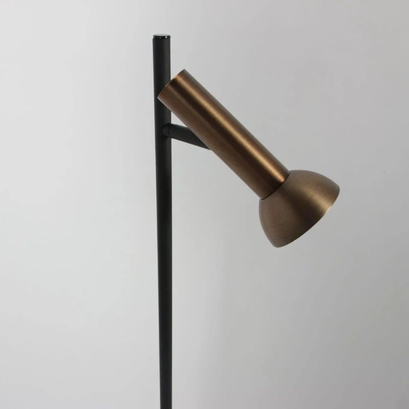Mexlite Kora LED Staande Leeslamp | 1x GU10 4.9W 2200K/2700K 355lm | Dimbaar