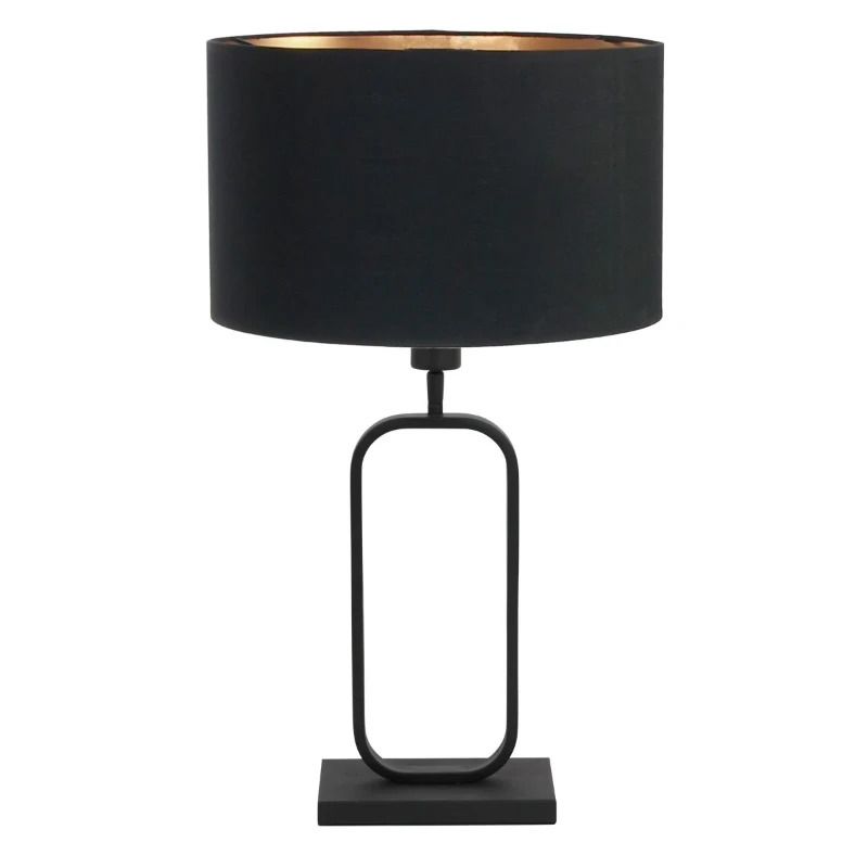 Steinhauer Stang LED Tafellamp | 1x E27 | Dimbaar | Zwart