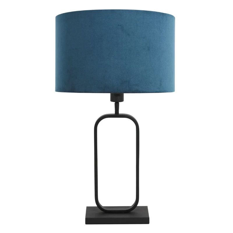 Steinhauer Stang LED Tafellamp | 1x E27 | Dimbaar | Blauw/Zwart