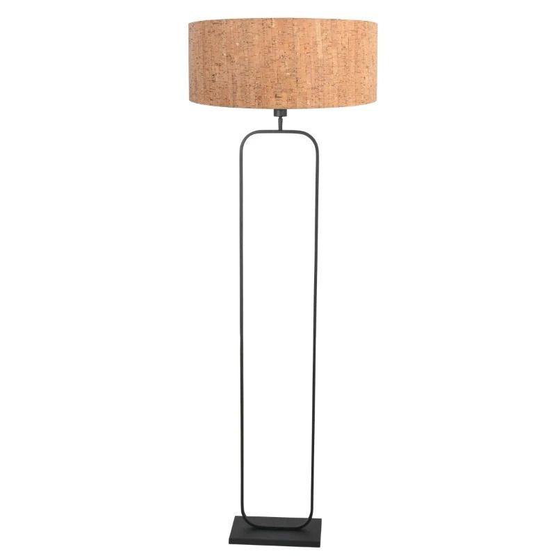 Steinhauer Stang LED Vloerlamp | 1x E27 | Dimbaar | Beige/Zwart