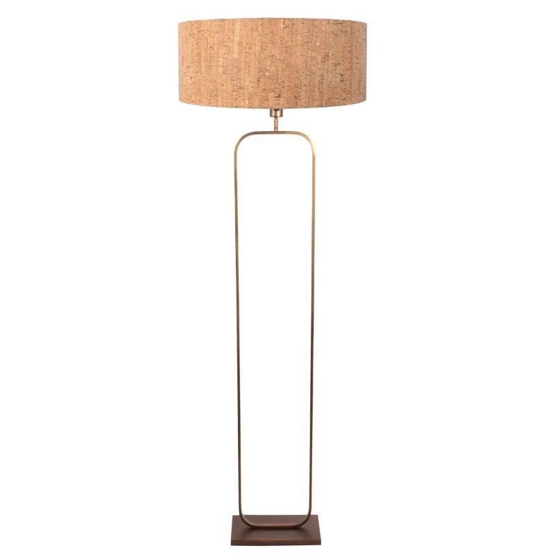 Steinhauer Stang LED Vloerlamp | 1x E27 | Dimbaar | Beige/Brons