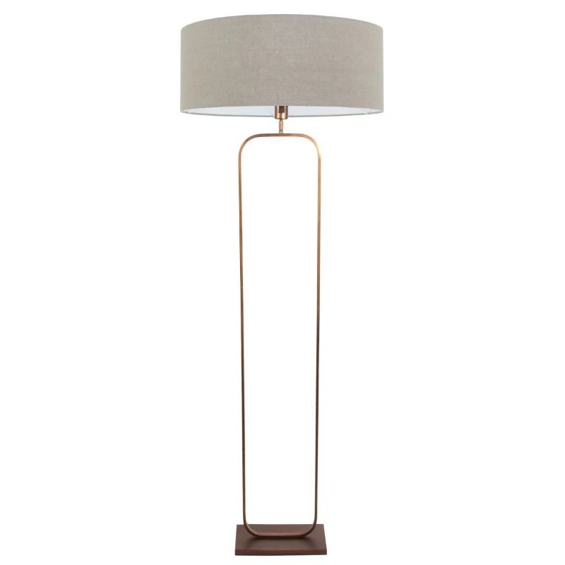 Steinhauer Stang LED Vloerlamp | 1x E27 | Dimbaar | Brons/Grijs