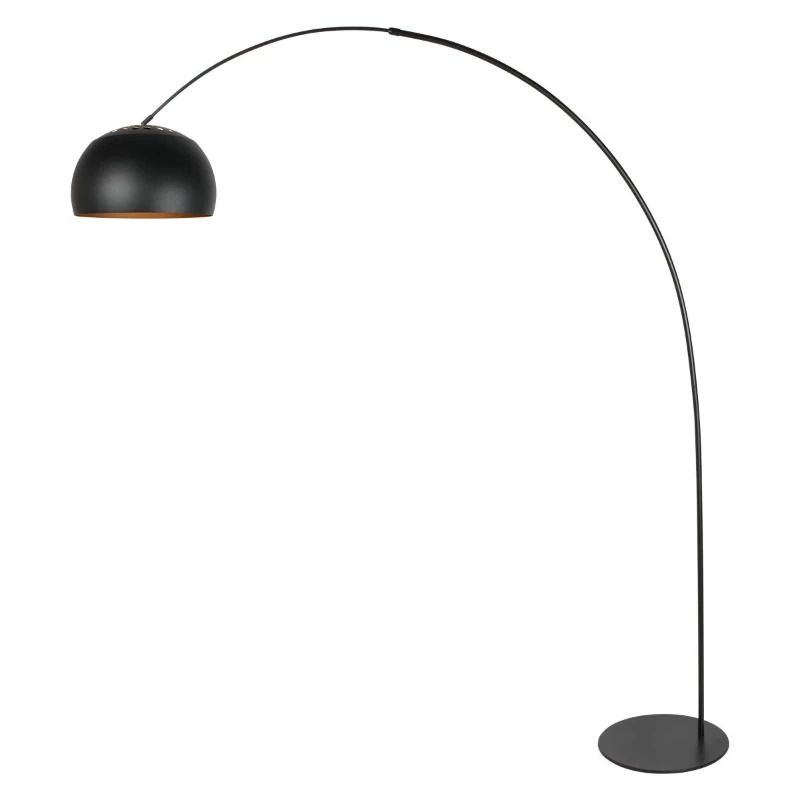 Anne Light Anne-Curve LED Vloerlamp | 1x E27 | Dimbaar | Goud/Zwart