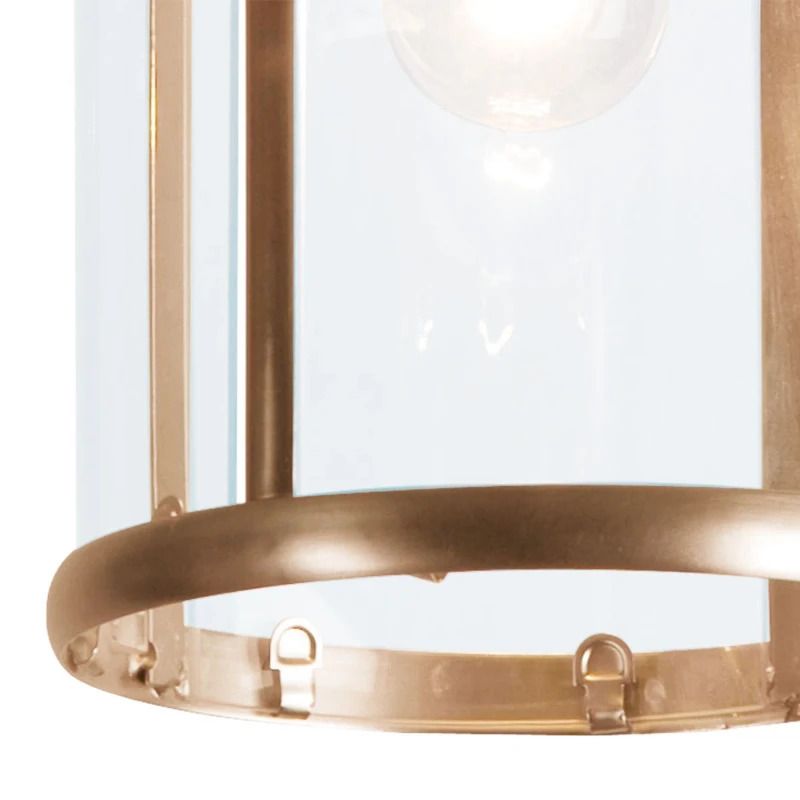 Steinhauer Pimpernel LED Plafondlamp | 1x E27 40W | Dimbaar | Brons/Transparant