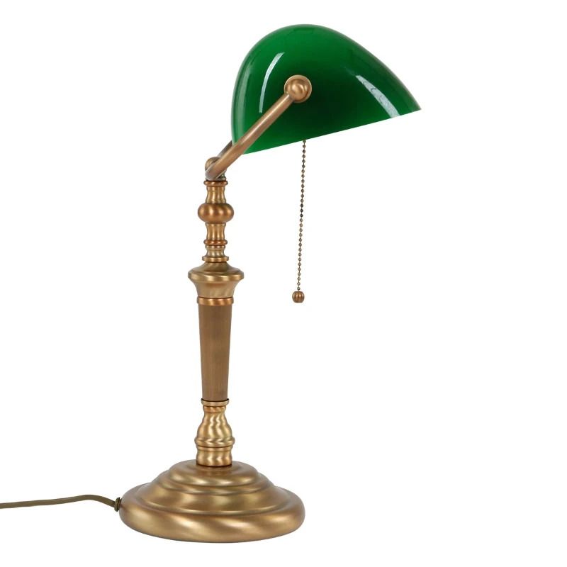 Steinhauer Ancilla LED Tafellamp | 1x E27 40W | Dimbaar | Brons/Groen