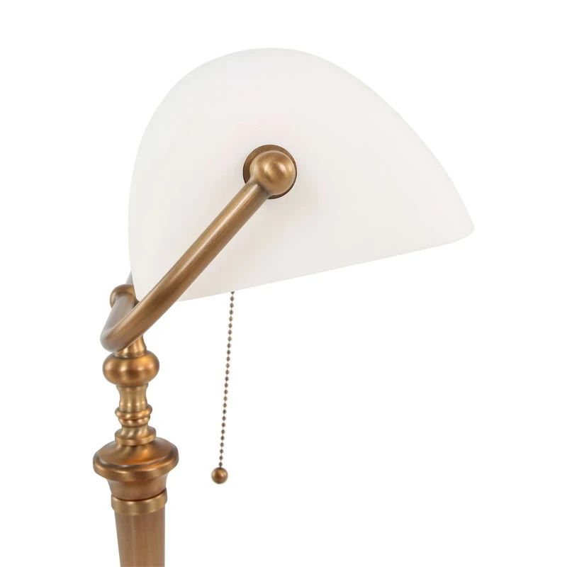 Steinhauer Ancilla LED Tafellamp | 1x E27 40W | Dimbaar | Brons/Wit