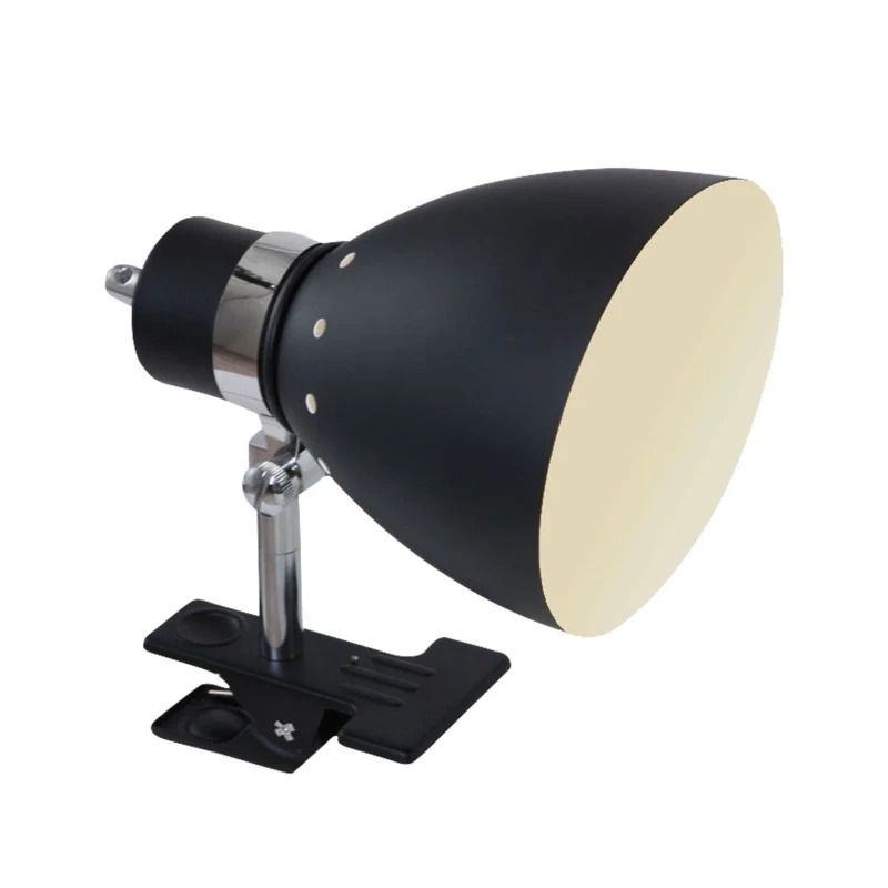 Steinhauer Spring LED Knijpspot | 1x E27 40W | Dimbaar | Staal/Zwart