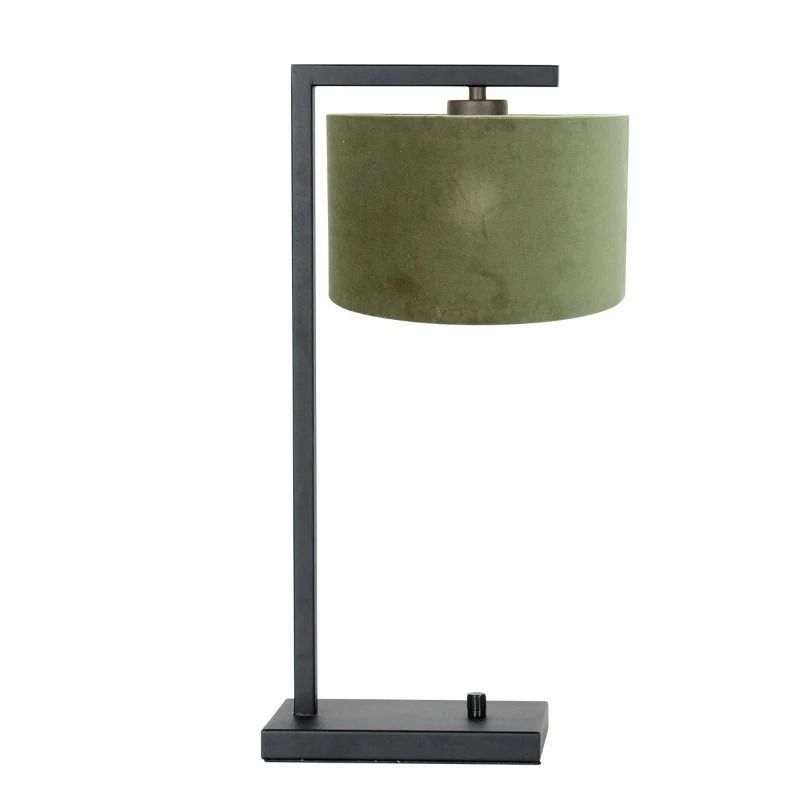 Steinhauer Stang LED Tafellamp | 1x E27 40W | Dimbaar | Groen/Zwart