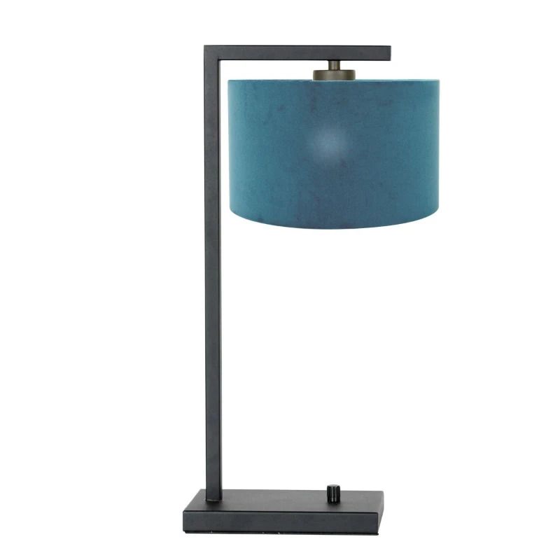 Steinhauer Stang LED Tafellamp | 1x E27 40W | Dimbaar | Blauw/Zwart