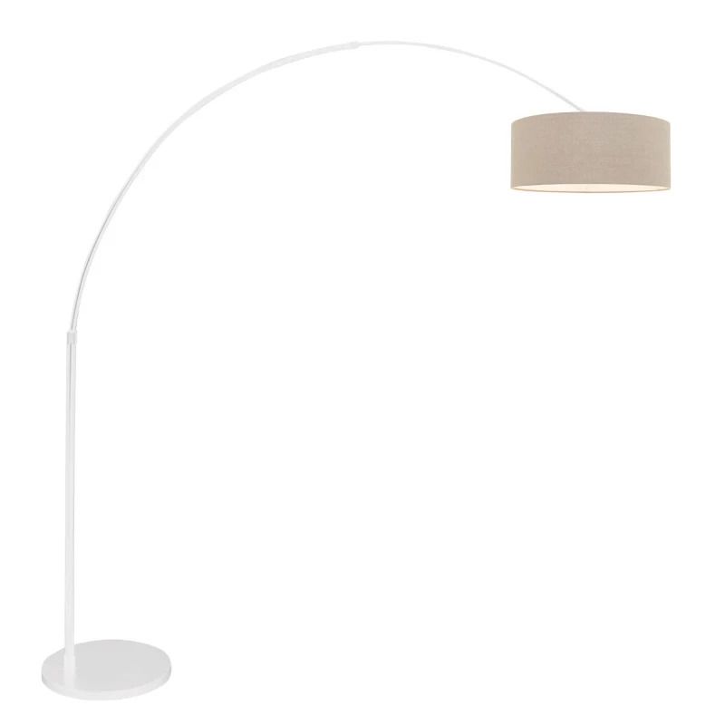 Steinhauer Sparkled Light LED Vloerlamp | 1x E27 40W | Dimbaar | Grijs/Wit