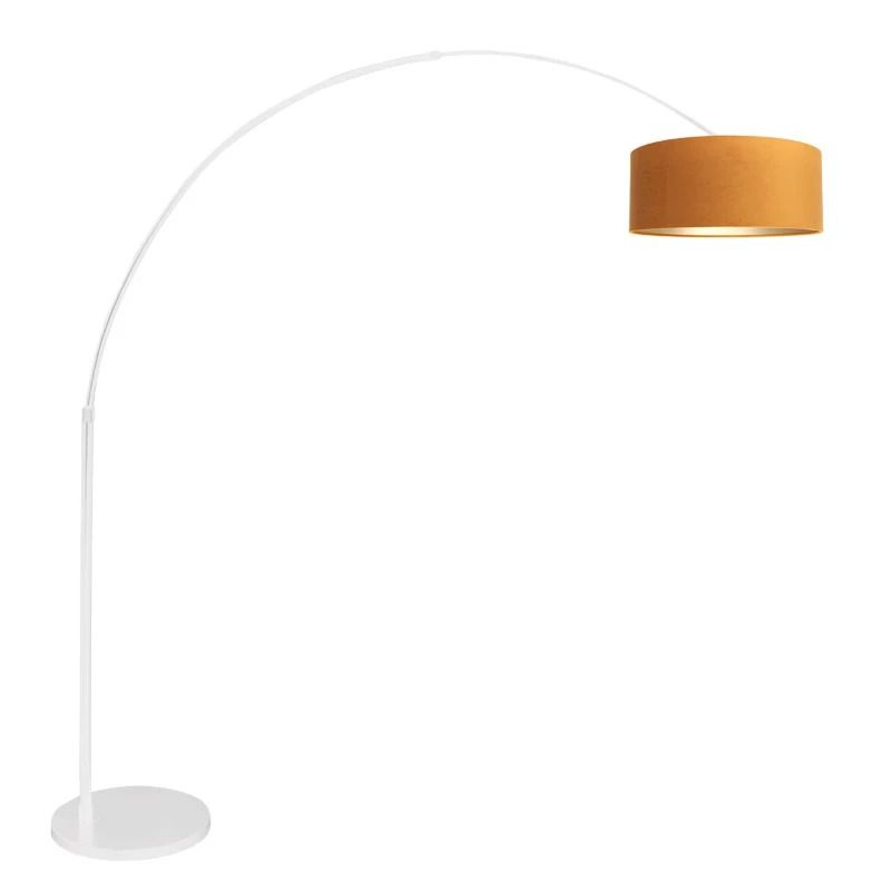 Steinhauer Sparkled Light LED Vloerlamp | 1x E27 40W | Dimbaar | Goud/Wit