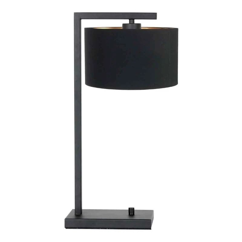 Steinhauer Stang LED Tafellamp | 1x E27 40W | Dimbaar | Zwart