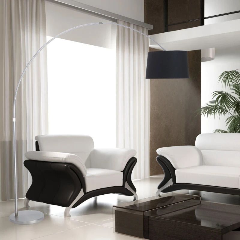 Steinhauer Sparkled Light LED Vloerlamp | 1x E27 40W | Dimbaar | Staal