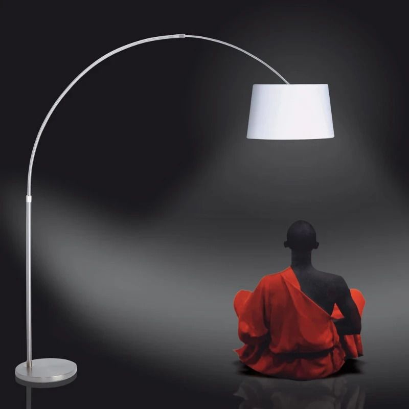 Steinhauer Sparkled Light LED Vloerlamp | 1x E27 40W | Dimbaar | Staal