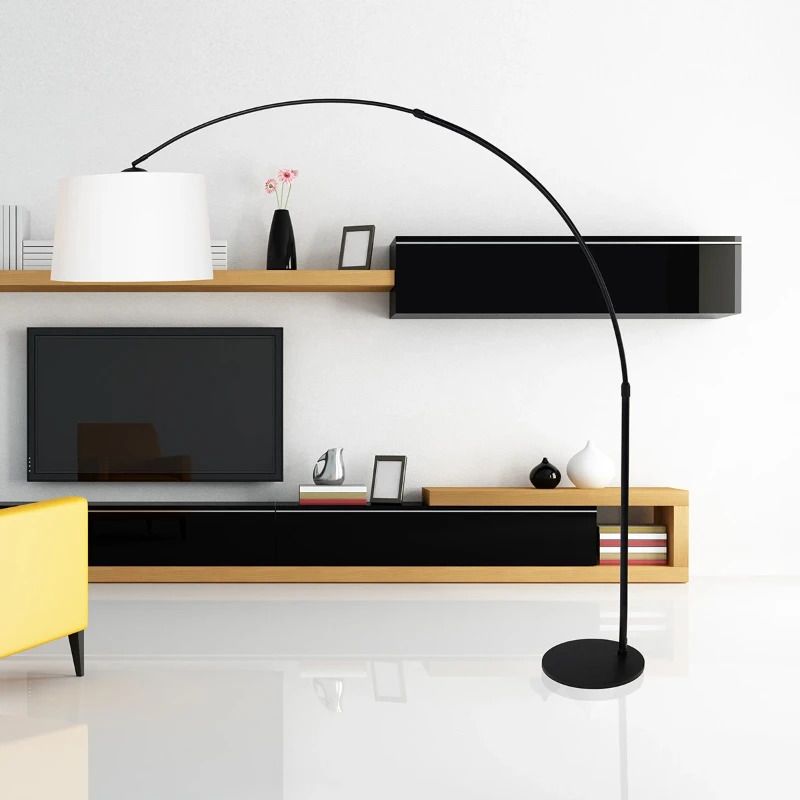 Steinhauer Sparkled Light LED Vloerlamp | 1x E27 40W | Dimbaar | Zwart