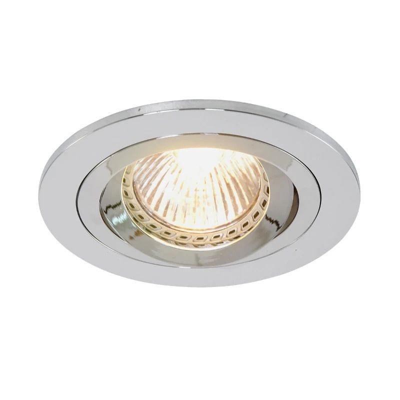 Steinhauer Pelite spot Ø10cm LED Inbouwspot | 1x GU10 10W | Dimbaar | Staal