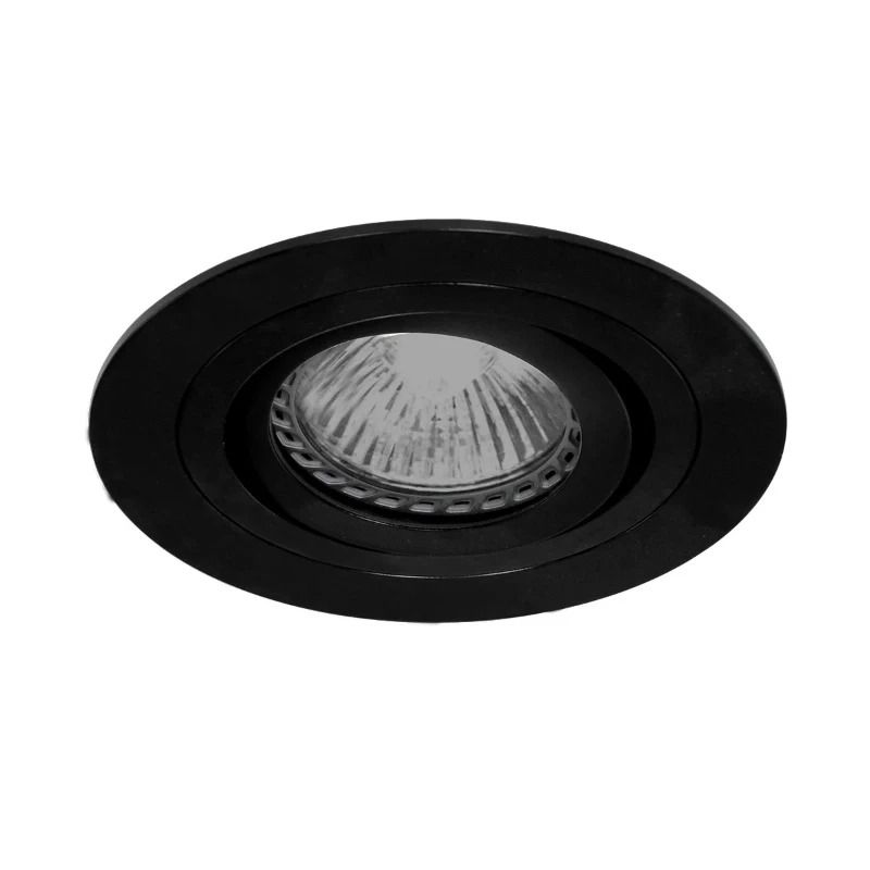 Steinhauer Pelite spot Ø10cm LED Inbouwspot | 1x GU10 10W | Dimbaar | Zwart