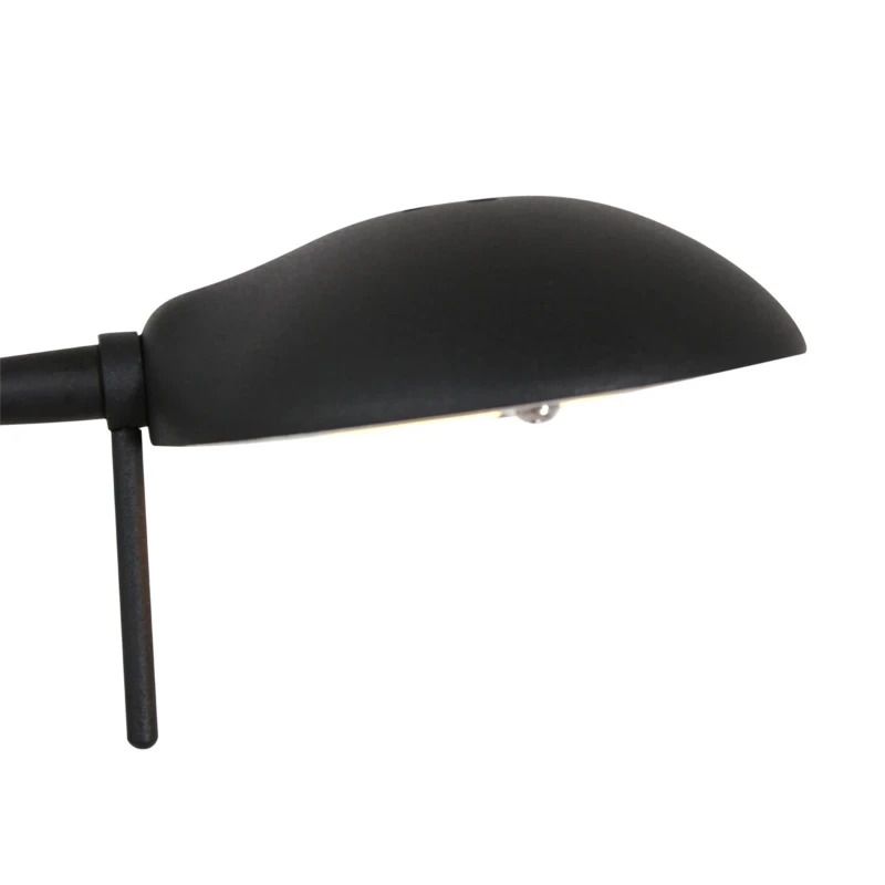 Mexlite Biron LED Tafellamp | 8W 2700K 650lm 827 | Dimbaar | Wit/Zwart