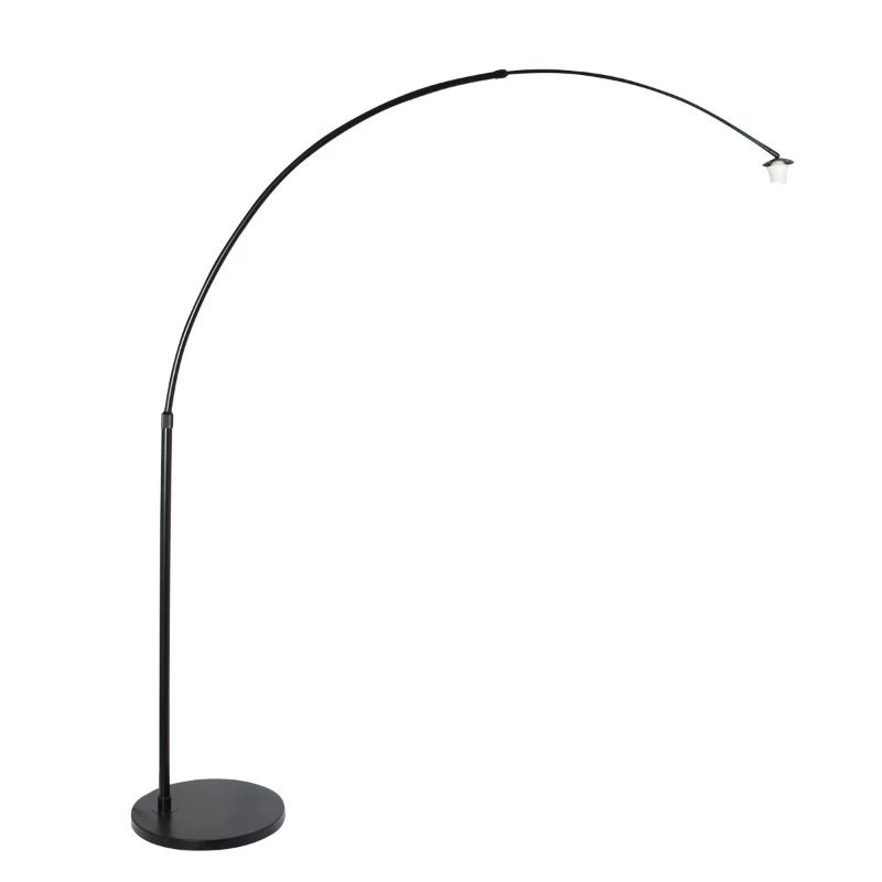 Steinhauer Maze-Natural LED Vloerlamp | 1x E27 40W | Dimbaar | Hout/Zwart