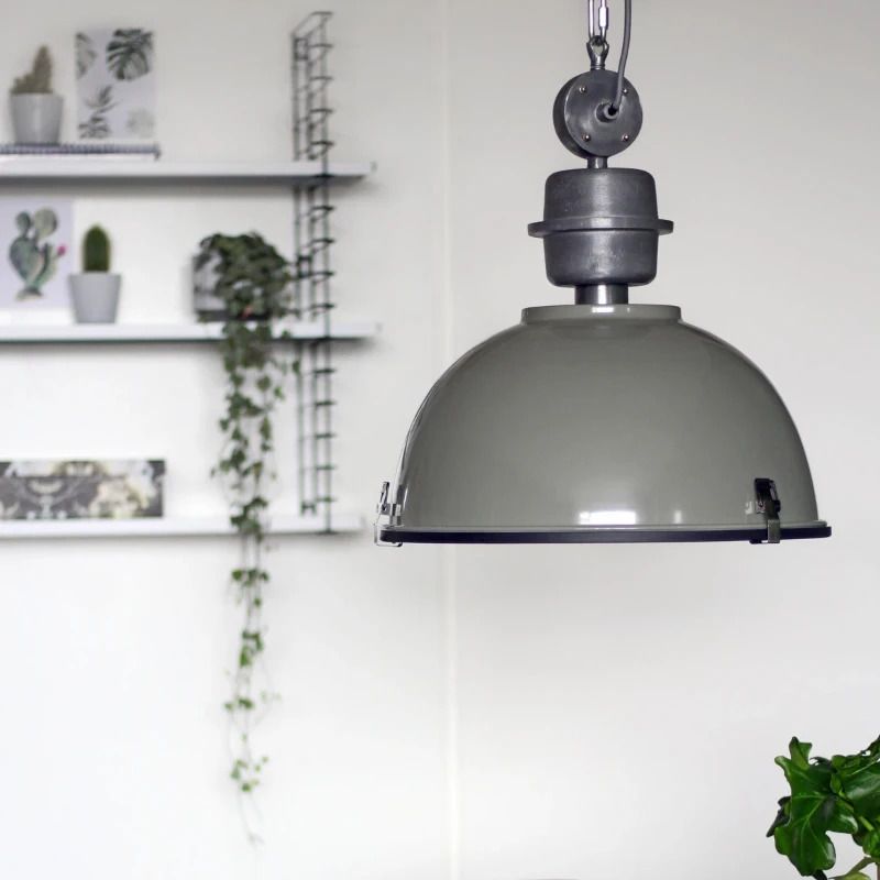 Steinhauer Bikkel LED Hanglamp | 1x E27 40W | Dimbaar | Groen