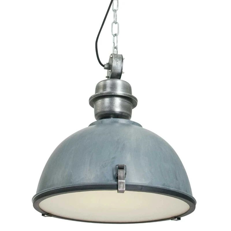 Steinhauer Bikkel LED Hanglamp | 1x E27 40W | Dimbaar | Grijs