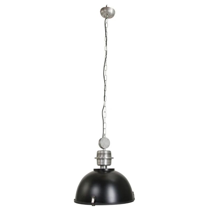 Steinhauer Bikkel LED Hanglamp | 1x E27 40W | Dimbaar | Wit/Zwart