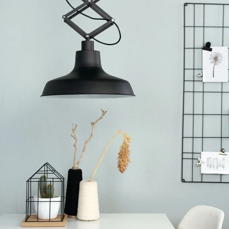 Mexlite Flex LED Hanglamp | 1x E27 40W | Dimbaar | Wit/Zwart