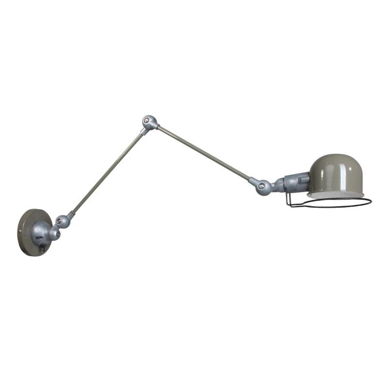 Mexlite Davin LED Wandlamp | 1x E14 40W | Dimbaar | Aluminium/Groen