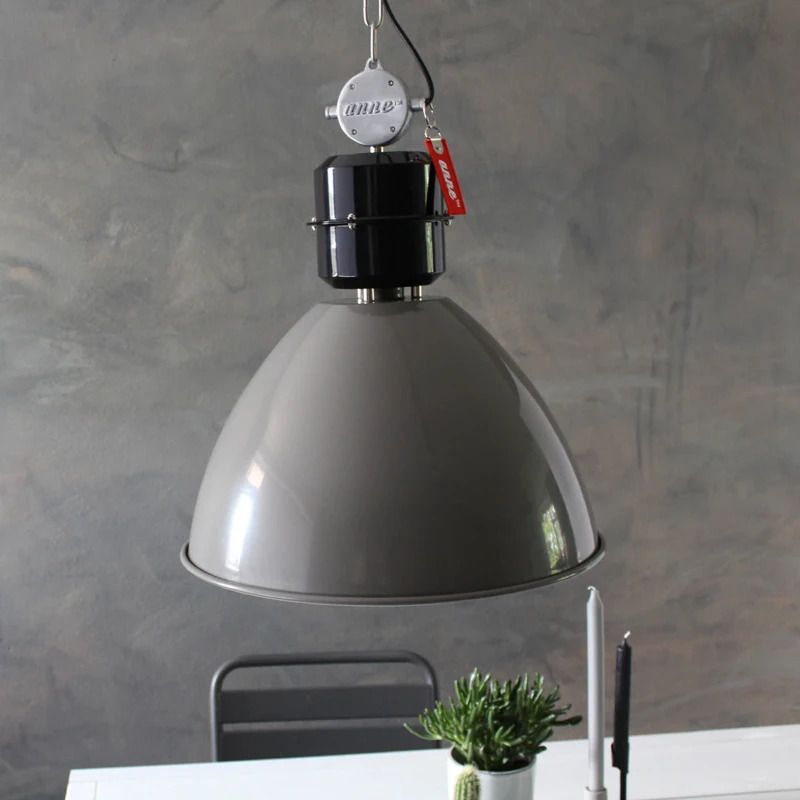 Anne Light Frisk LED Hanglamp | 1x E27 40W | Dimbaar | Grijs