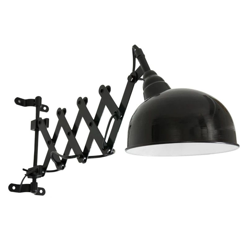 Steinhauer Yorkshire LED Wandlamp | 1x E27 40W | Dimbaar | Zwart
