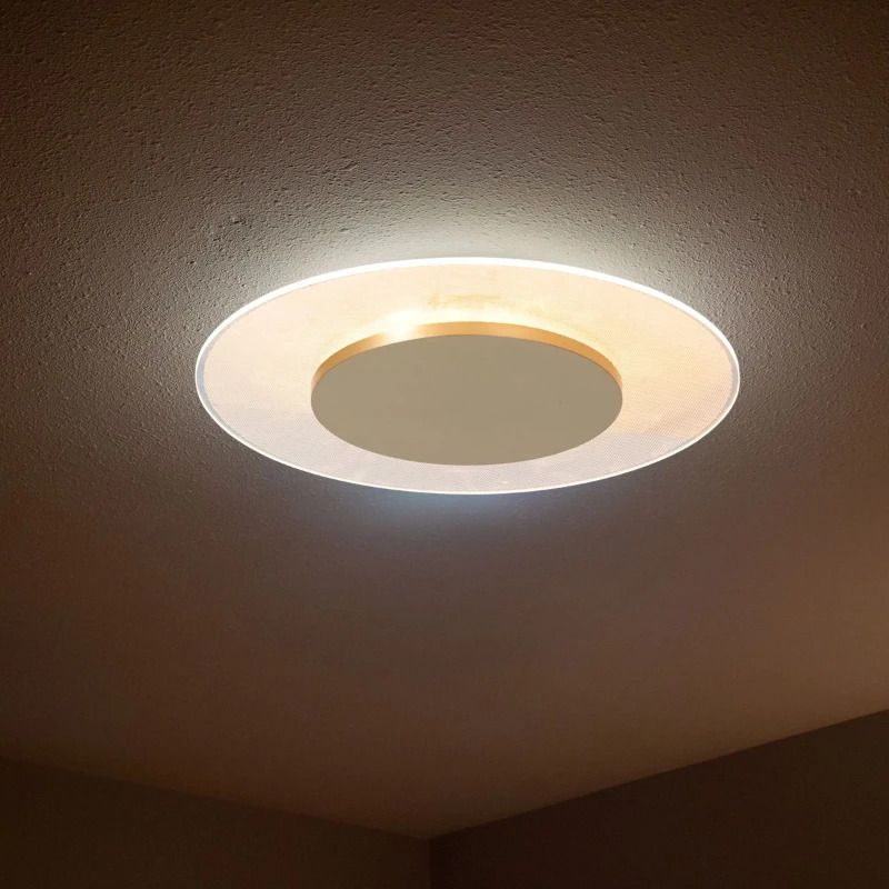 Steinhauer Lido LED Plafondlamp | 12W 2700K 1100lm 927 | Dimbaar | Goud