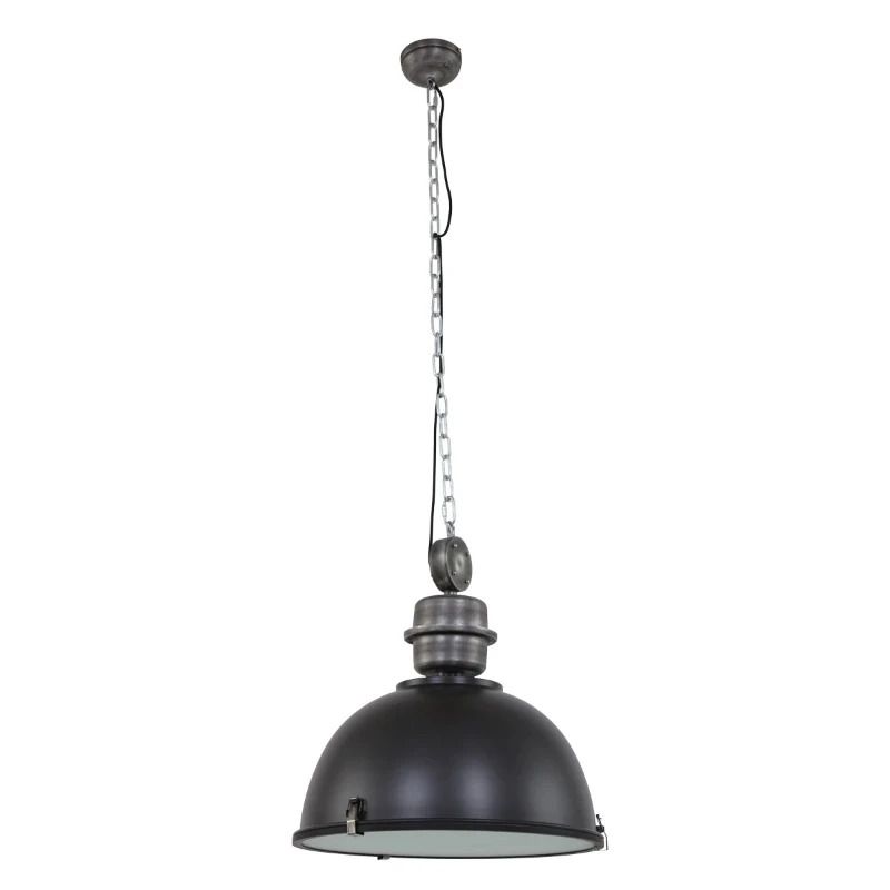 Steinhauer Bikkel LED Hanglamp | 1x E27 40W | Dimbaar | Staal/Zwart