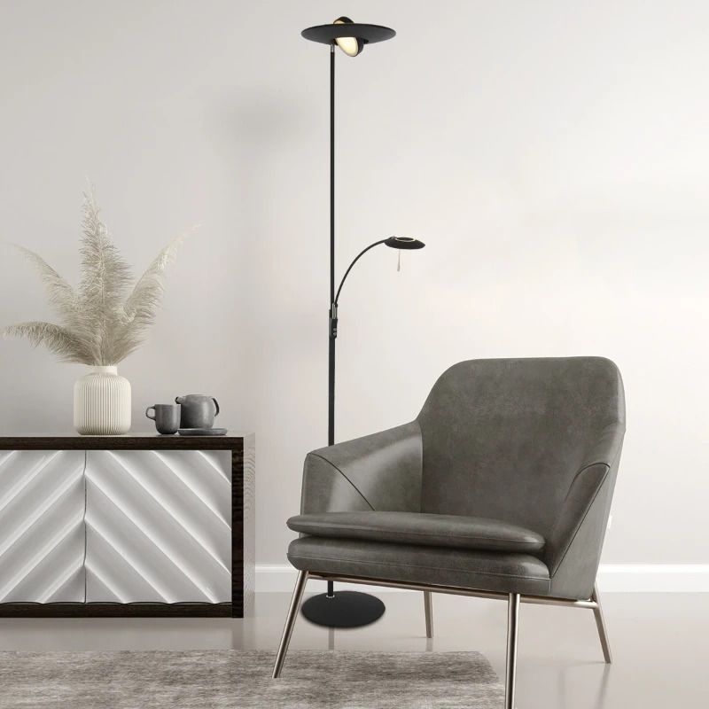 Steinhauer Exclusive Zenith LED Vloerlamp | 36W 2200K/4000K 3700lm 922/940