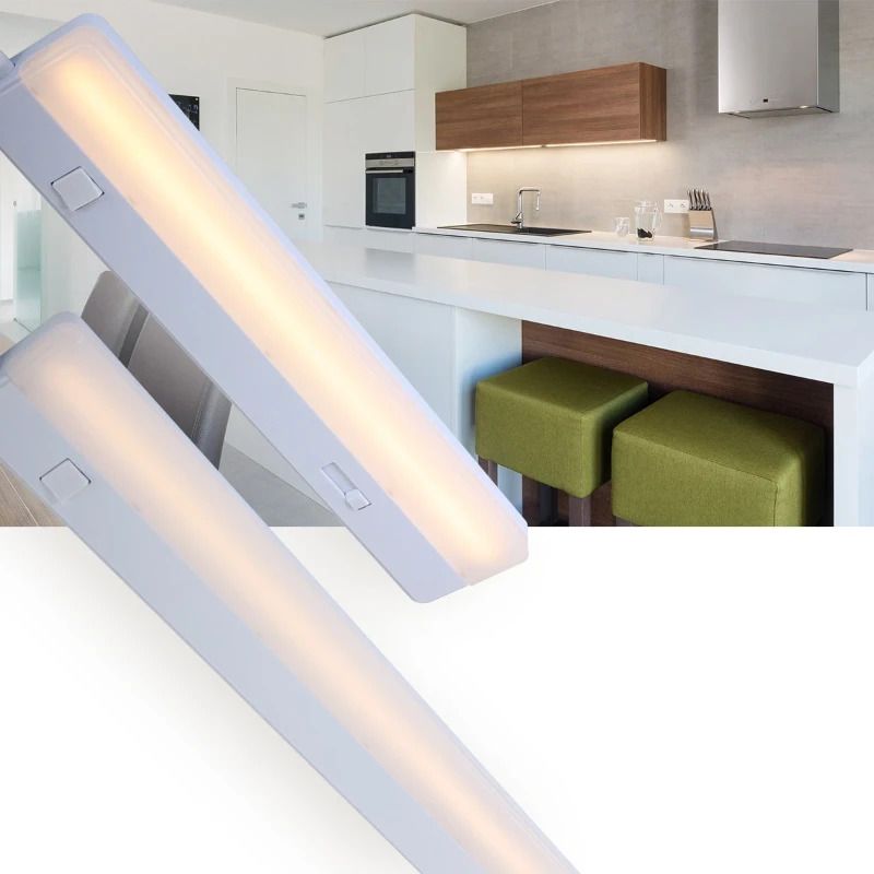 Mexlite Ceiling and wall LED Keukenkastlamp | 5.5W 3000K 495lm 830 | Dimbaar