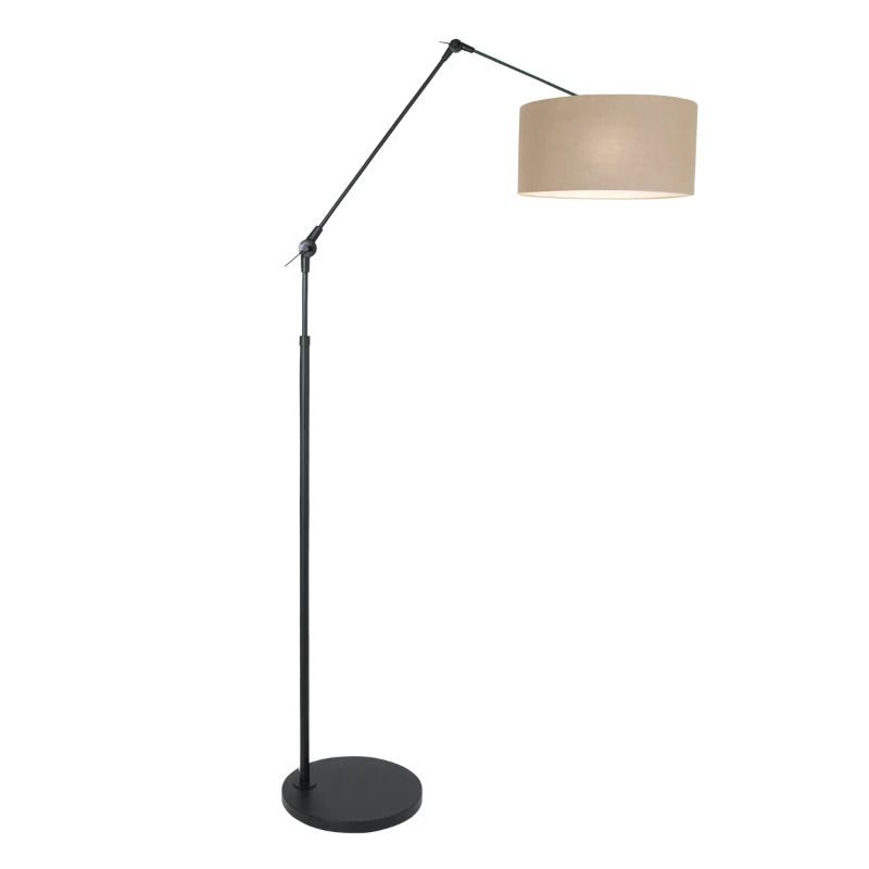 Steinhauer Prestige Chic LED Vloerlamp | 1x E27 40W | Dimbaar | Grijs/Zwart