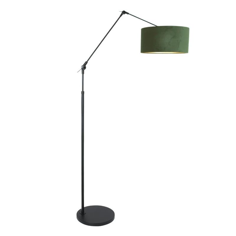 Steinhauer Prestige Chic LED Vloerlamp | 1x E27 40W | Dimbaar | Groen/Zwart