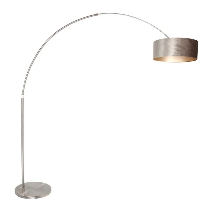 Steinhauer Sparkled Light LED Vloerlamp | 1x E27 40W | Dimbaar | Staal