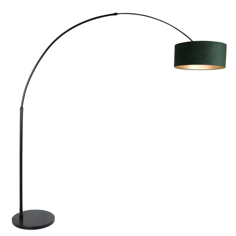 Steinhauer Sparkled Light LED Vloerlamp | 1x E27 40W | Dimbaar | Groen/Zwart