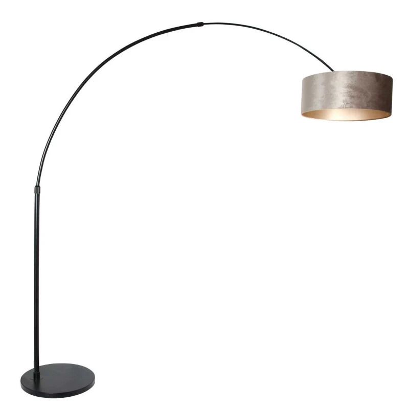 Steinhauer Sparkled Light LED Vloerlamp | 1x E27 40W | Dimbaar | Goud/Zwart