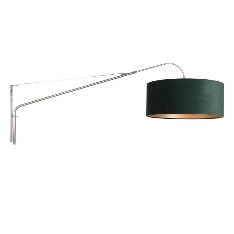 Steinhauer Elegant Classy LED Wandlamp | 1x E27 40W | Dimbaar | Wit/Zwart