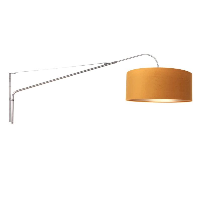 Steinhauer Elegant Classy LED Wandlamp | 1x E27 40W | Dimbaar | Grijs/Zwart