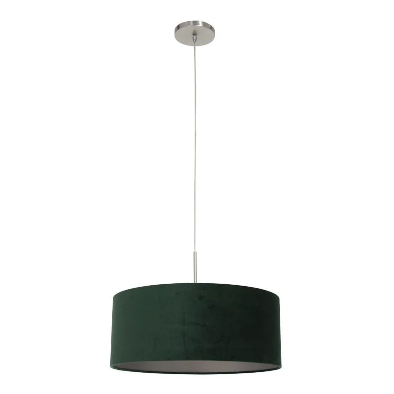Steinhauer Sparkled Light LED Hanglamp | 1x E27 40W | Dimbaar | Groen/Staal