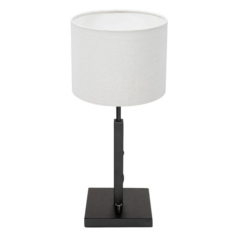Steinhauer Stang LED Tafellamp | 1x E27 40W | Dimbaar | Wit/Zwart